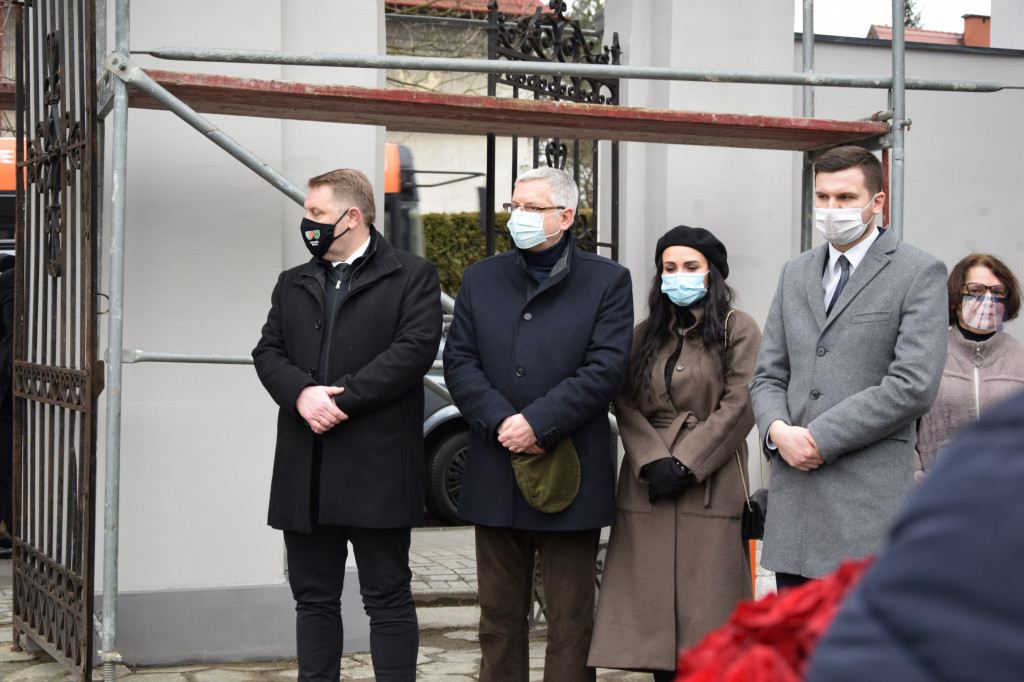 Pożegnanie Marii Koterbskiej na bielskim cmentarzu
