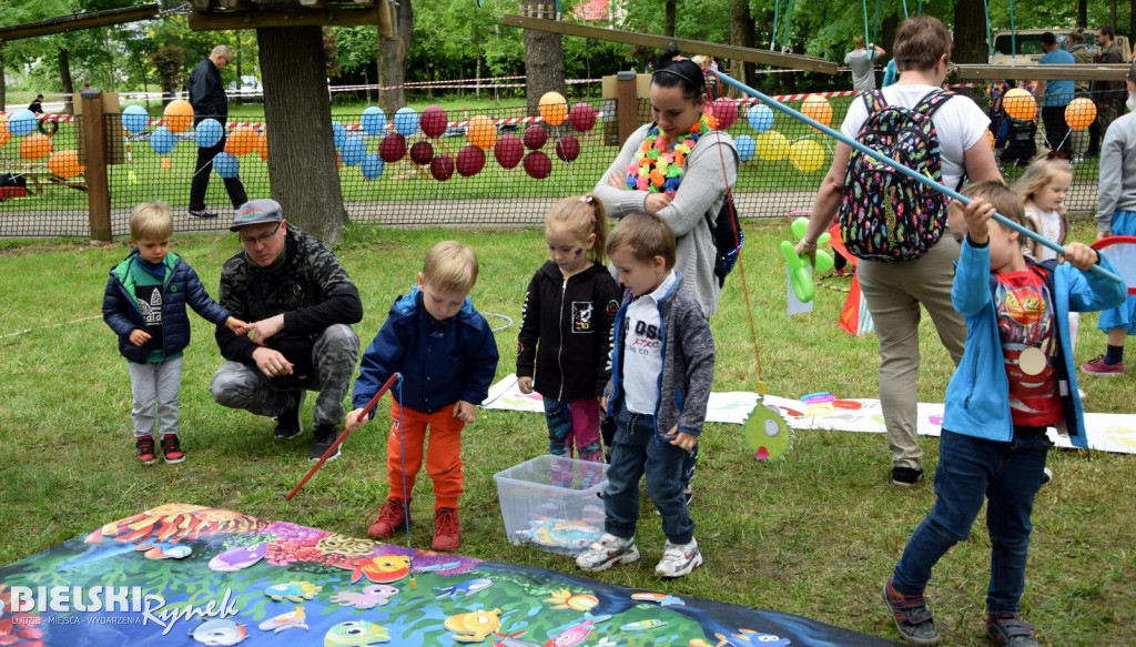 Piknik Hawajski w Parku Linowym