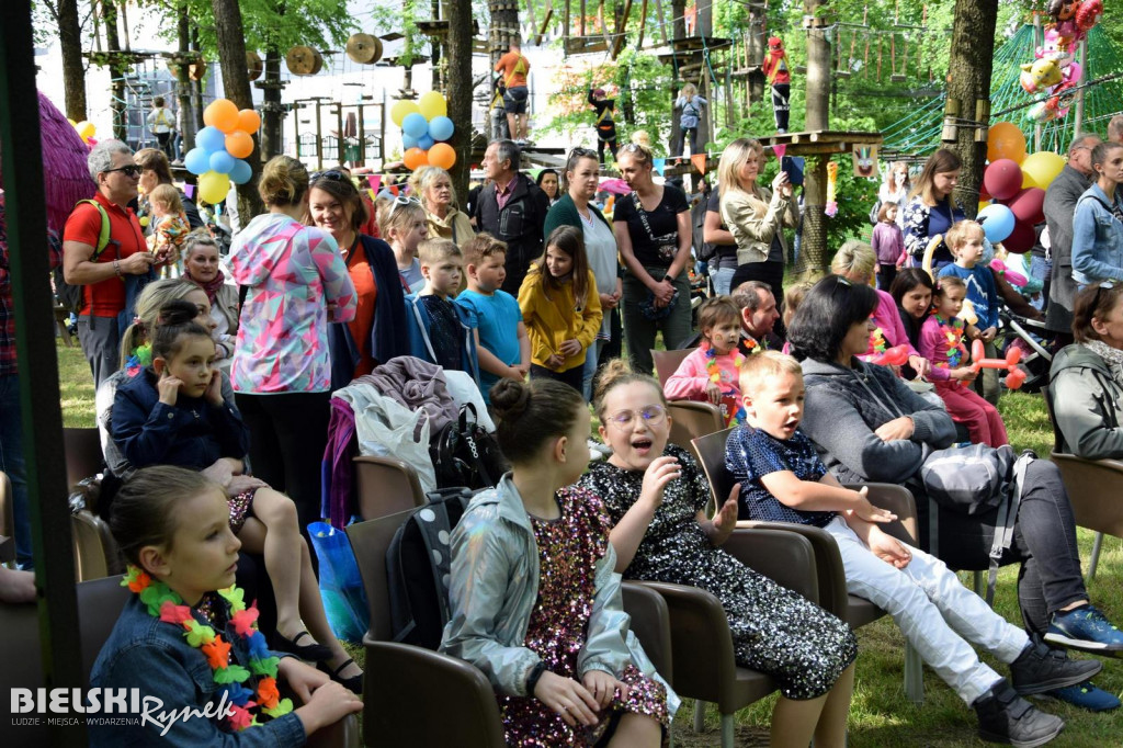 Piknik Hawajski w Parku Linowym