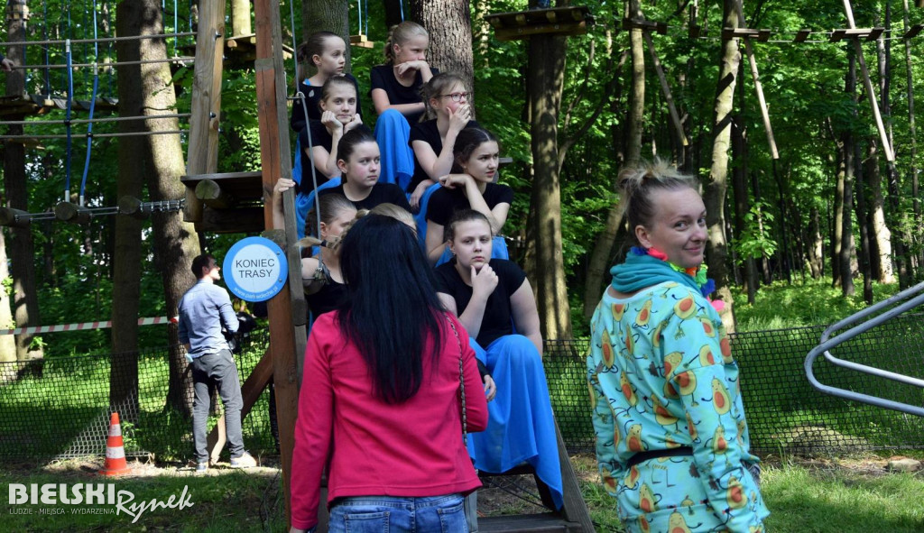 Piknik Hawajski w Parku Linowym