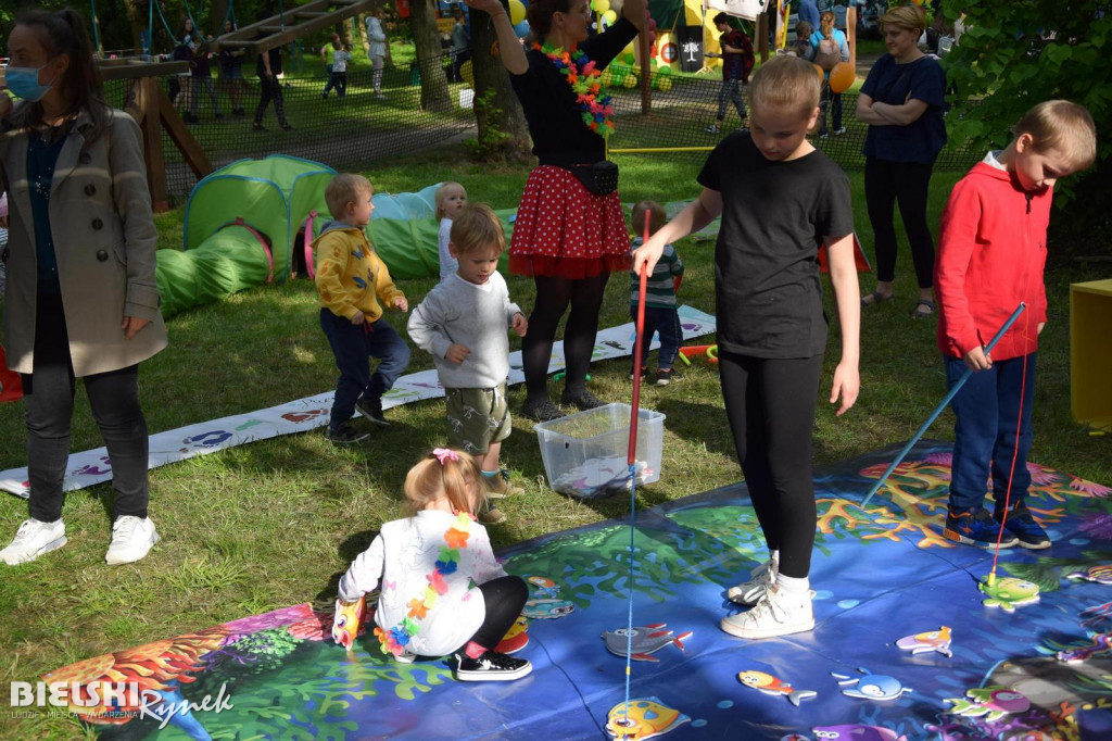Piknik Hawajski w Parku Linowym