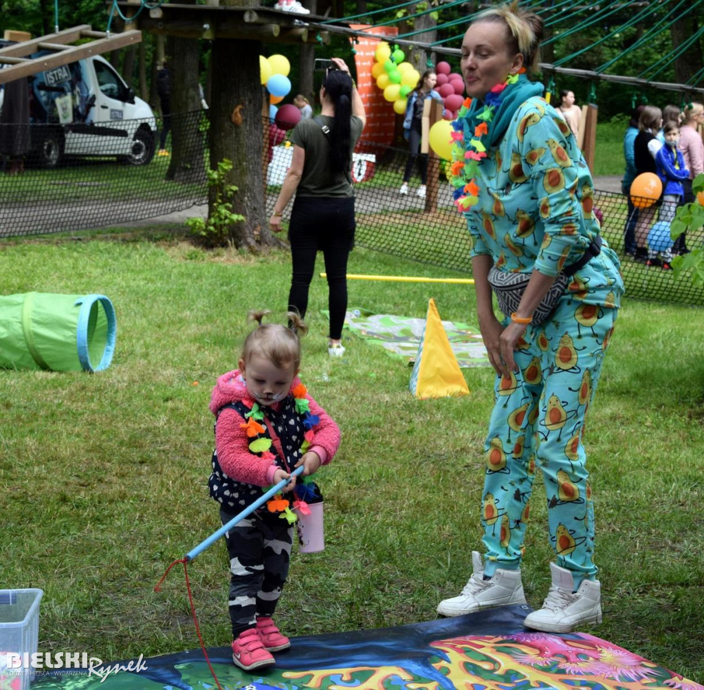 Piknik Hawajski w Parku Linowym