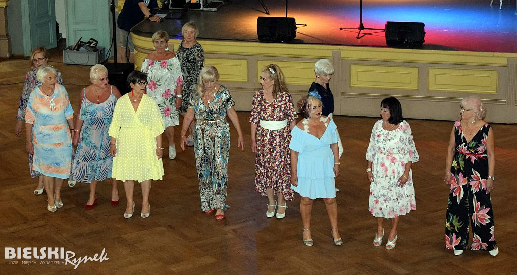 Seniorki z Bielska-Białej na pokazie mody