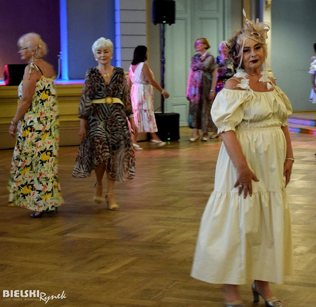 Seniorki z Bielska-Białej na pokazie mody