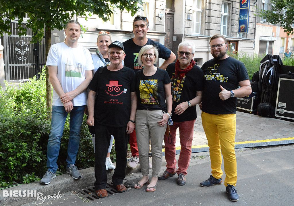 Na ławeczce z Bohdanem Smoleniem