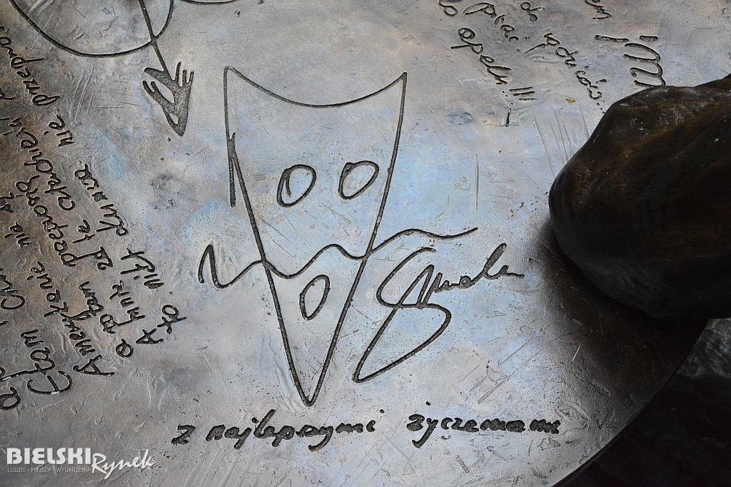 Na ławeczce z Bohdanem Smoleniem