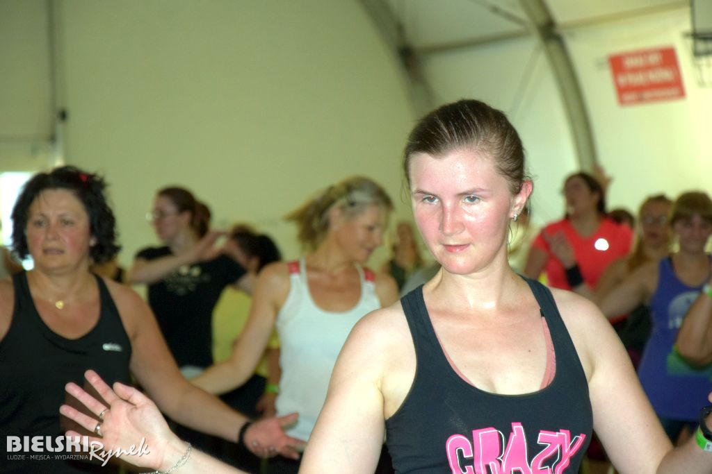 Charytatywny Maraton Zumby w parku Słowackiego