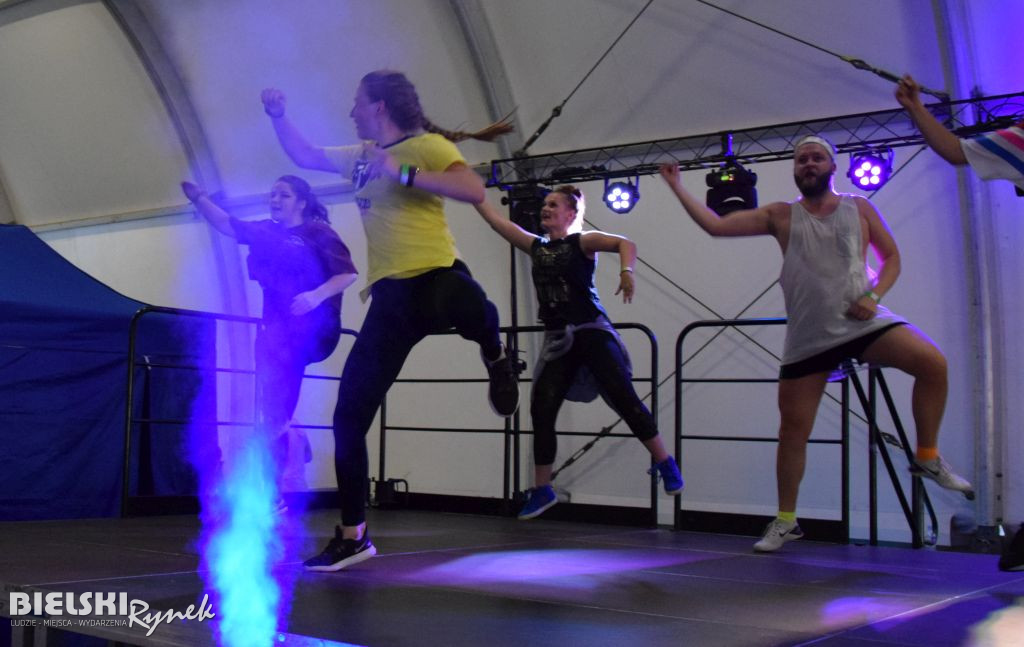 Charytatywny Maraton Zumby w parku Słowackiego
