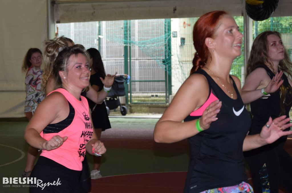 Charytatywny Maraton Zumby w parku Słowackiego