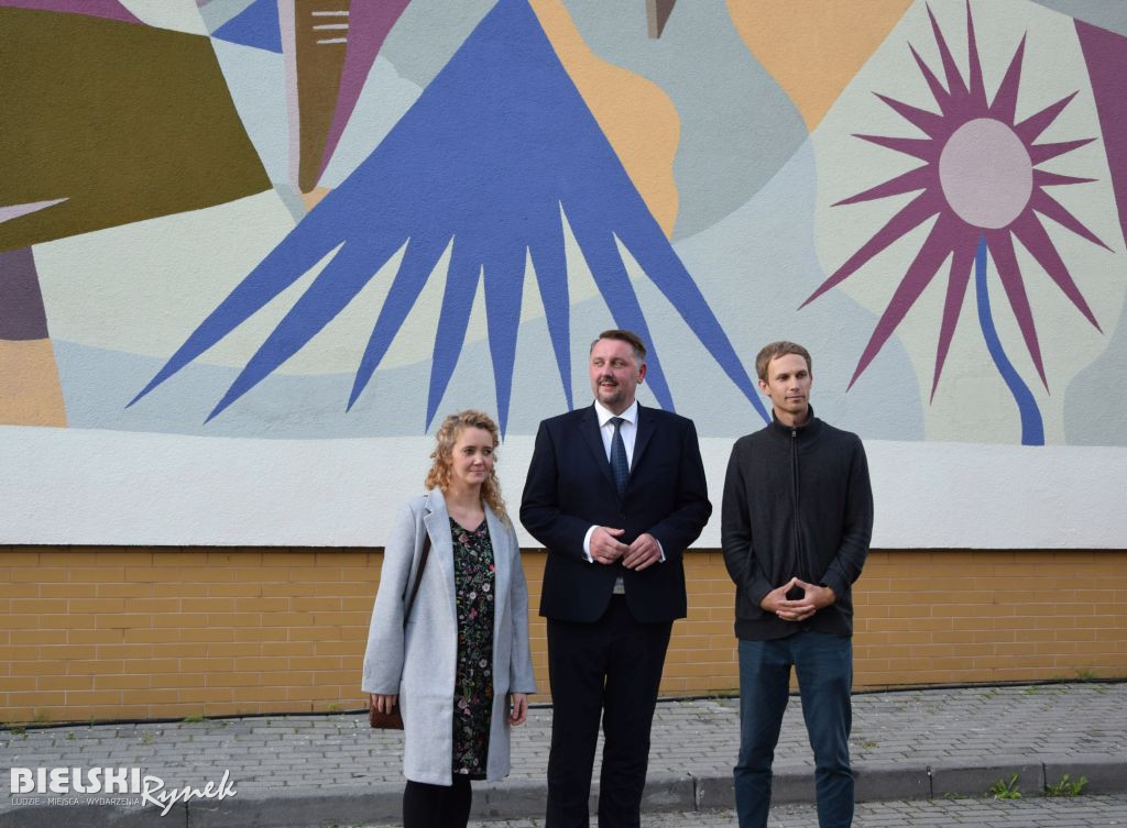 Mural na 70 rocznicę połączenia miast Bielska i Białej czeka na swoją nazwę