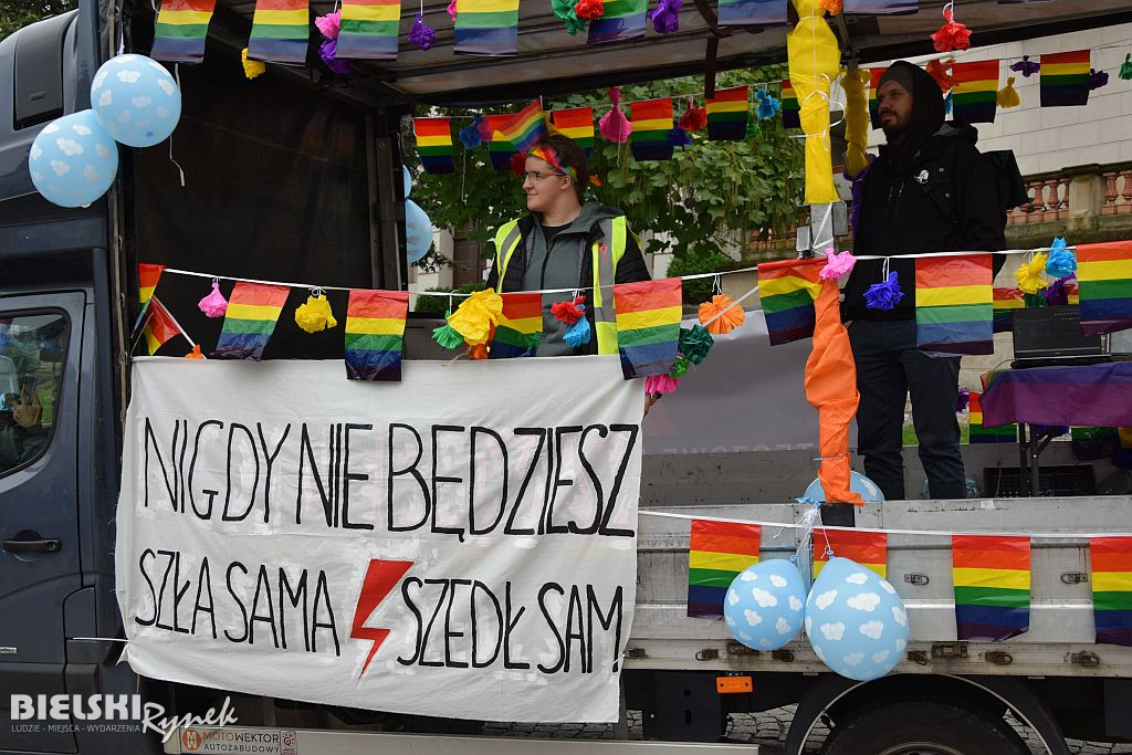 I Marsz Równości w Bielsku-Białej