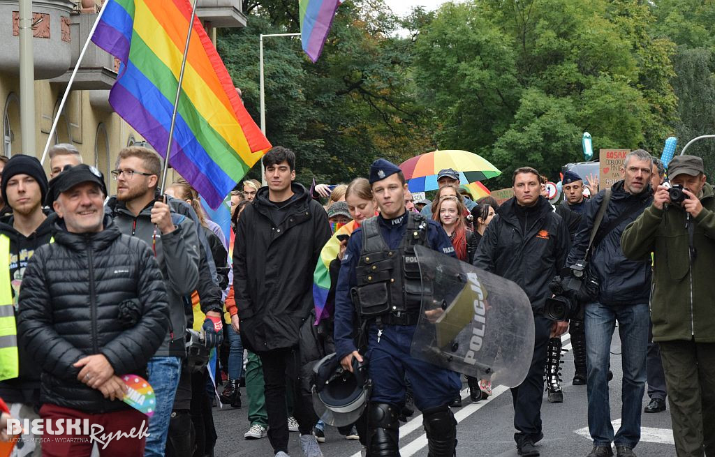I Marsz Równości w Bielsku-Białej