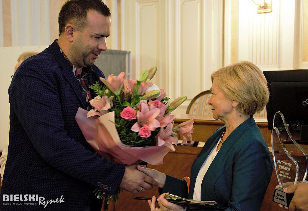Lilianna Zarębińska z tytułem Aktywnego Seniora Roku 2021
