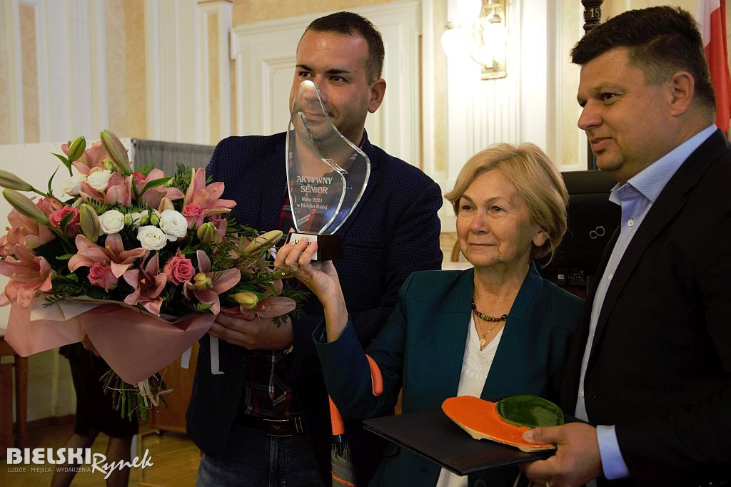 Lilianna Zarębińska z tytułem Aktywnego Seniora Roku 2021