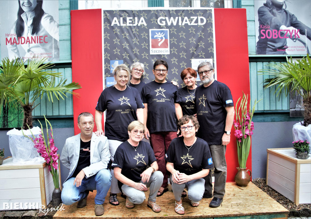 Klaudiusz Maga w szczecińskiej Alei Gwiazd