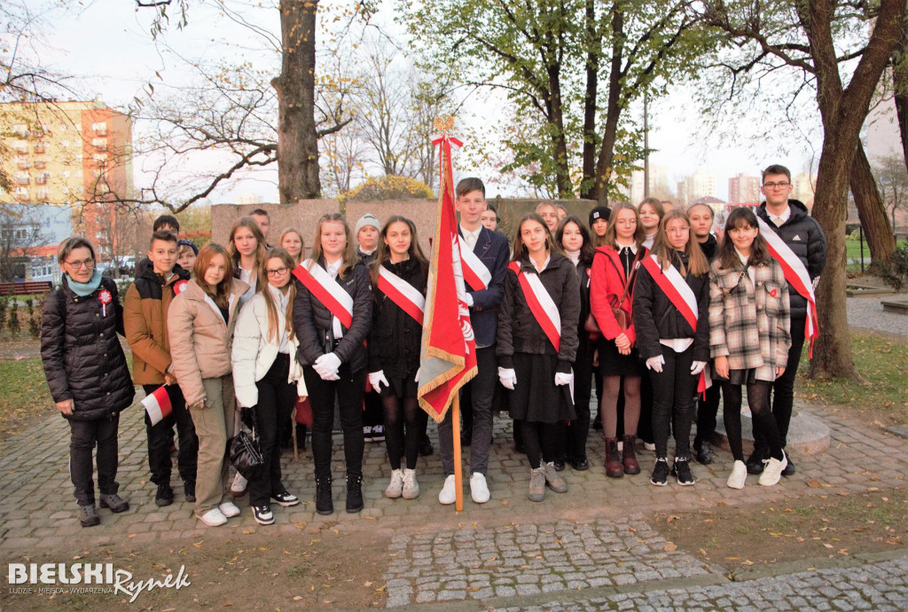 Cmentarz Wojskowy - 104. rocznica odzyskania Niepodległości