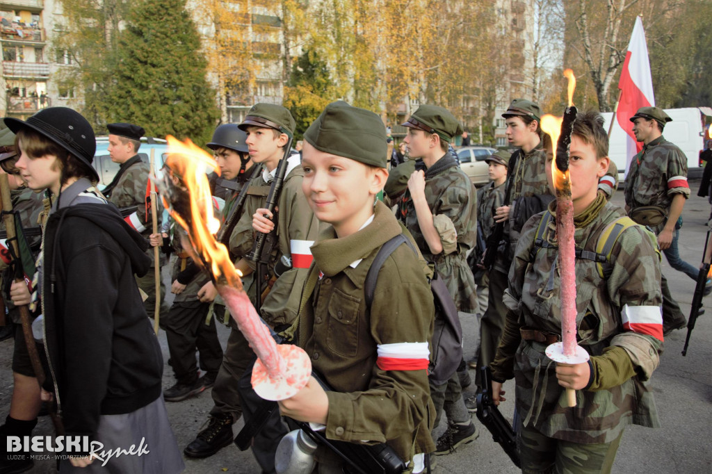 Cmentarz Wojskowy - 104. rocznica odzyskania Niepodległości