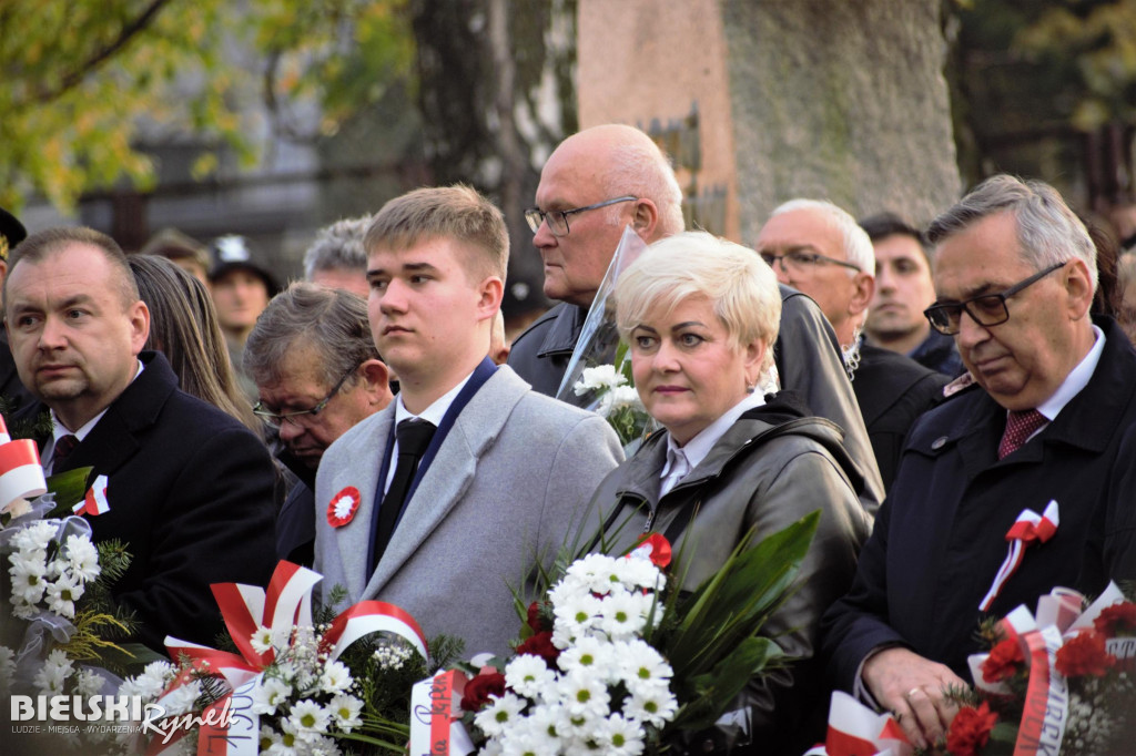 Cmentarz Wojskowy - 104. rocznica odzyskania Niepodległości