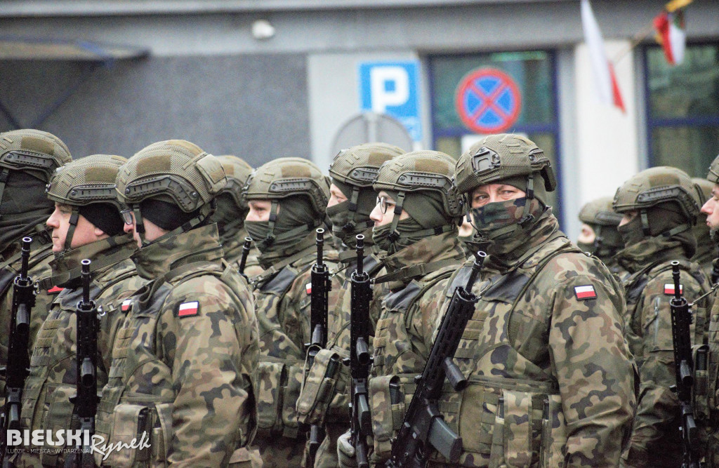 Terytorialsi ze Śląska złożyli przysięgę na placu Ratuszowym