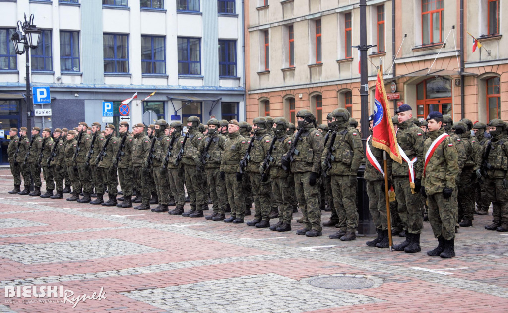 Terytorialsi ze Śląska złożyli przysięgę na placu Ratuszowym