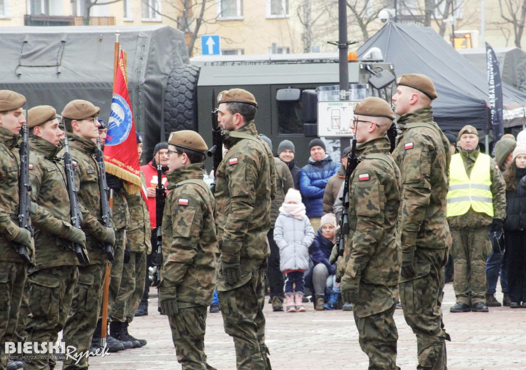 Terytorialsi ze Śląska złożyli przysięgę na placu Ratuszowym