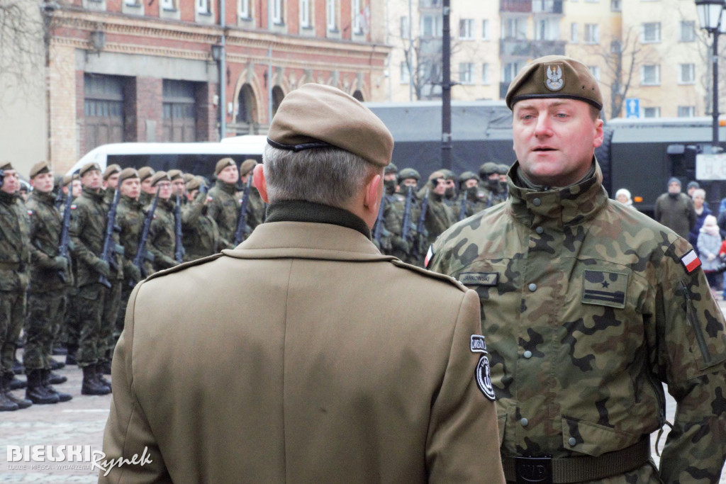 Terytorialsi ze Śląska złożyli przysięgę na placu Ratuszowym