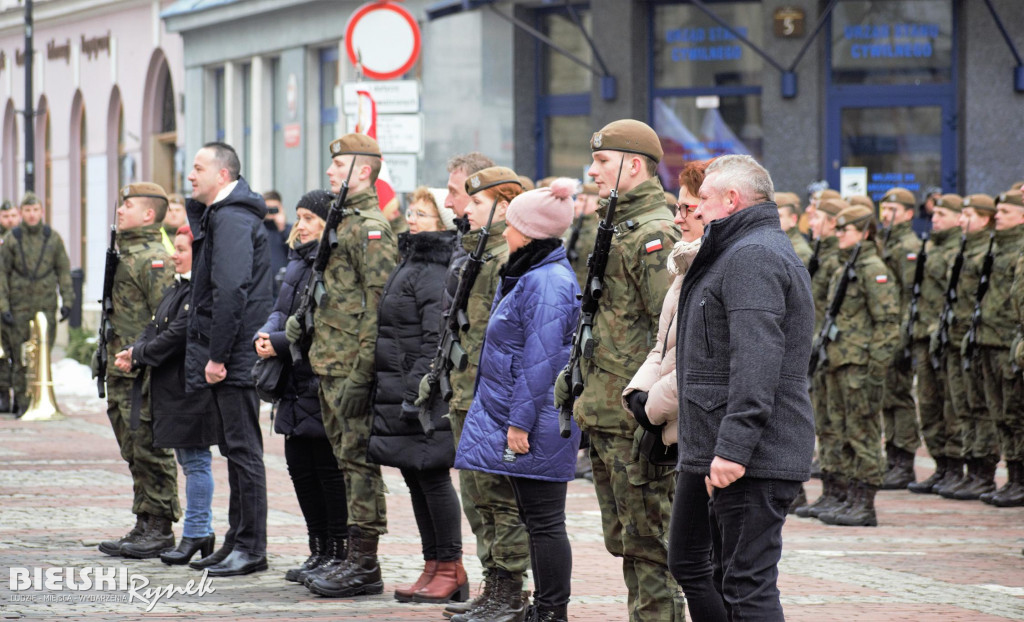Terytorialsi ze Śląska złożyli przysięgę na placu Ratuszowym
