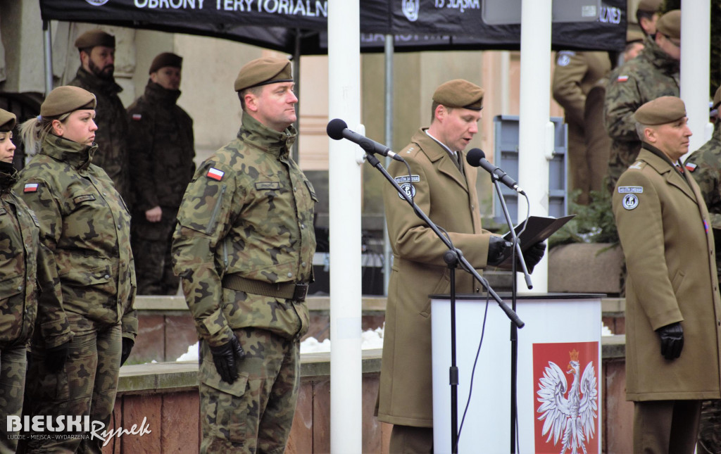 Terytorialsi ze Śląska złożyli przysięgę na placu Ratuszowym