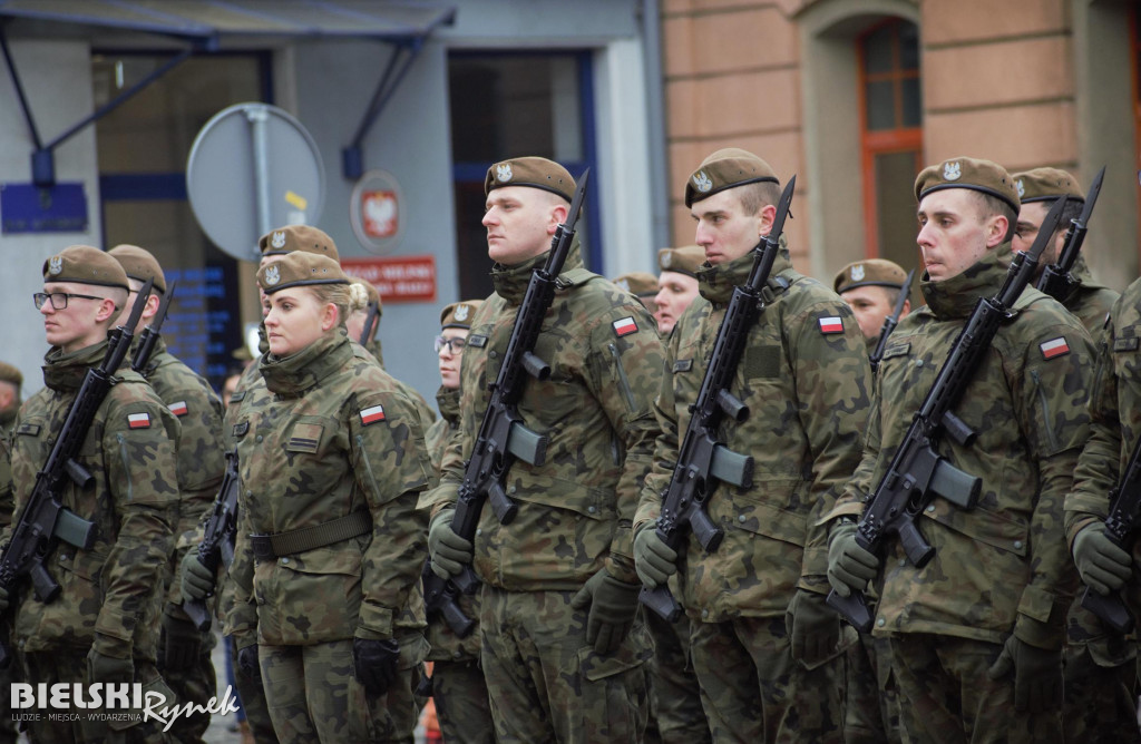 Terytorialsi ze Śląska złożyli przysięgę na placu Ratuszowym