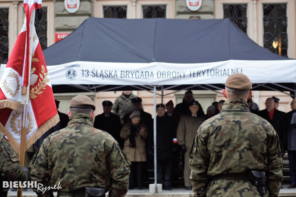 Terytorialsi ze Śląska złożyli przysięgę na placu Ratuszowym