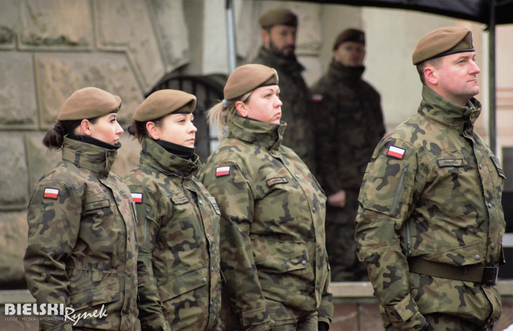 Terytorialsi ze Śląska złożyli przysięgę na placu Ratuszowym