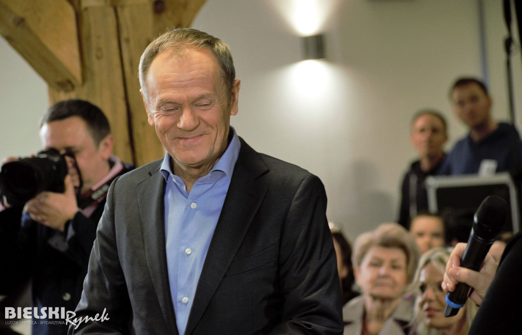 #TuJestPrzyszłość - spotkanie Donalda Tuska w Pszczynie