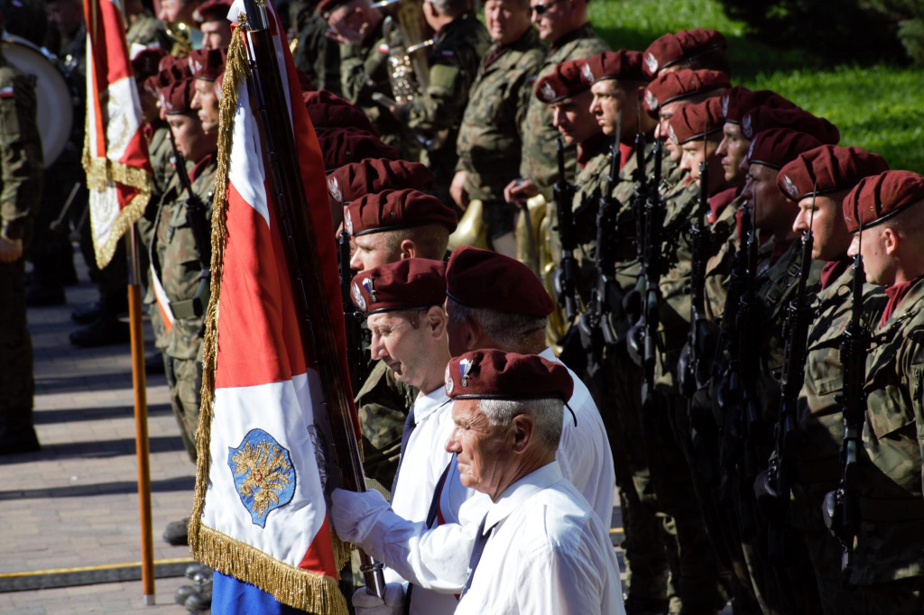 Święto Wojska Polskiego w parku Słowackiego