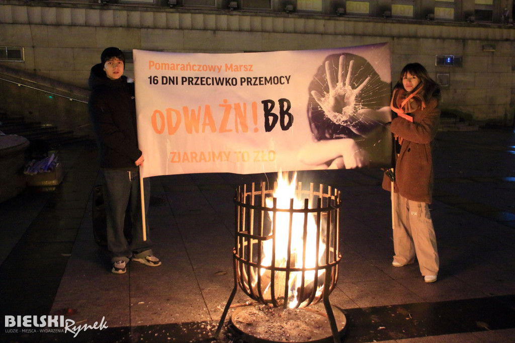 „Zjarajmy To Zło” - pomarańczowy marsz przeciwko przemocy