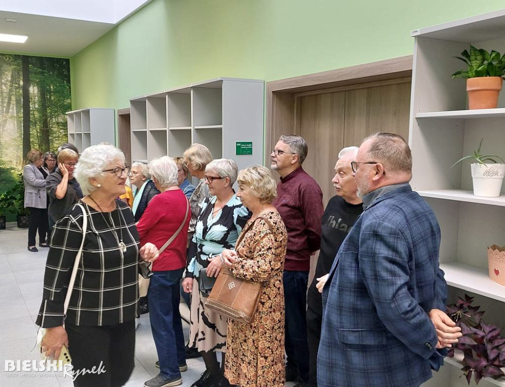 W Centrum Seniora zorganizowano wystawę prac malarskich