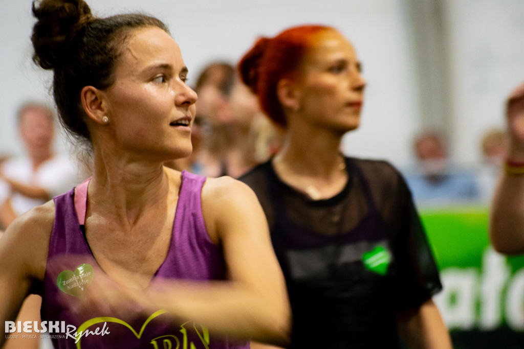 ZUMBA dla Franka Grali w parku Słowackiego