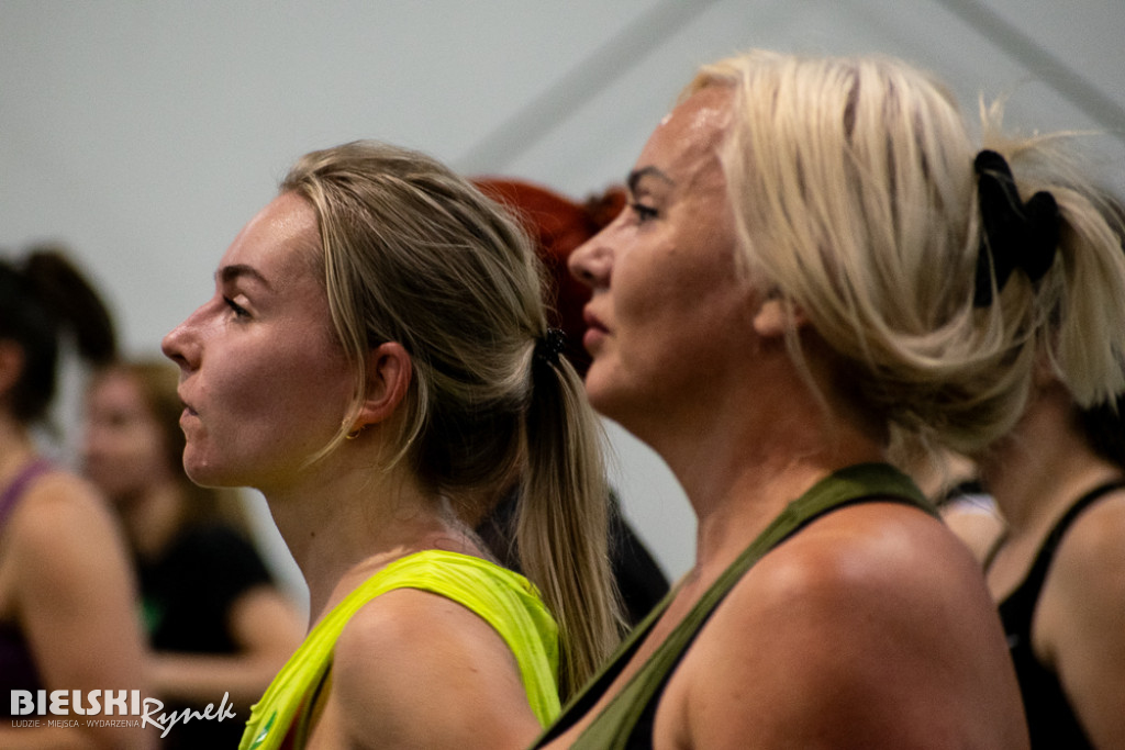 ZUMBA dla Franka Grali w parku Słowackiego