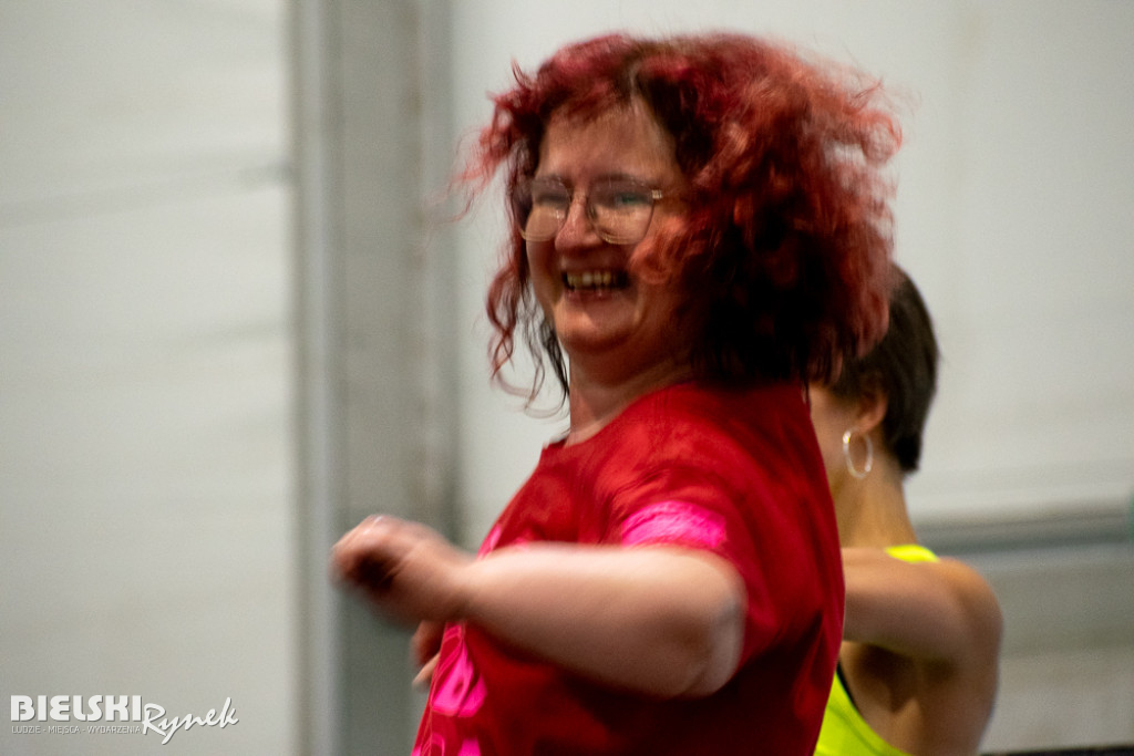 ZUMBA dla Franka Grali w parku Słowackiego