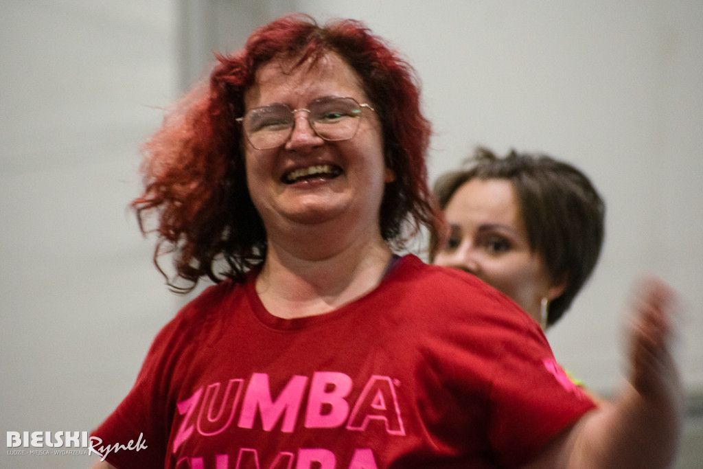 ZUMBA dla Franka Grali w parku Słowackiego