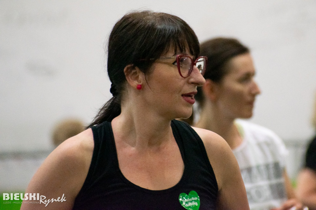 ZUMBA dla Franka Grali w parku Słowackiego