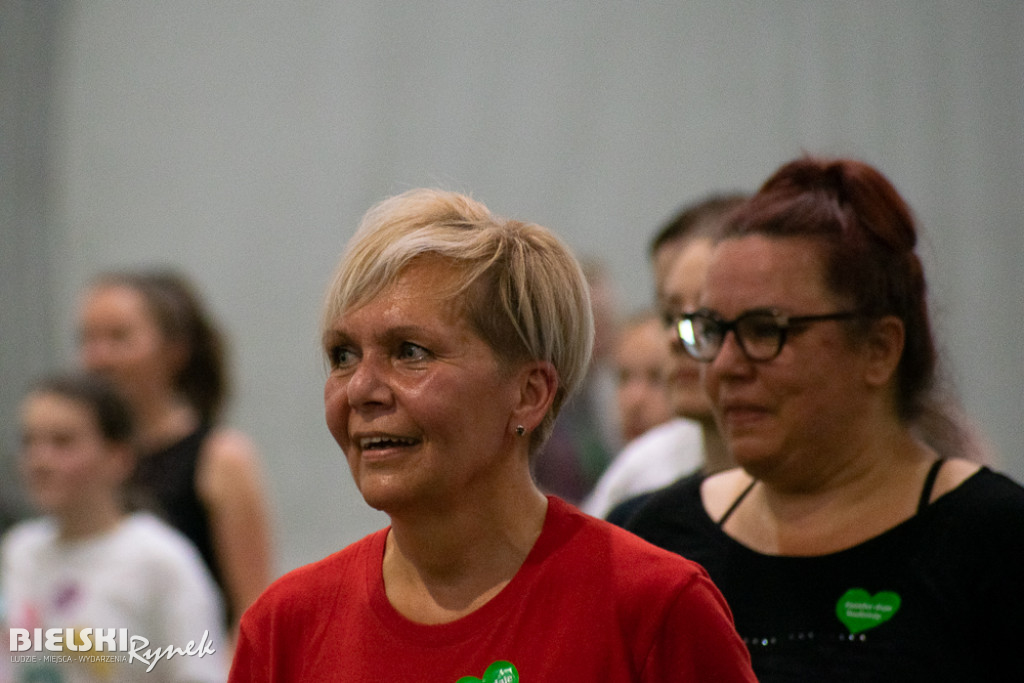 ZUMBA dla Franka Grali w parku Słowackiego