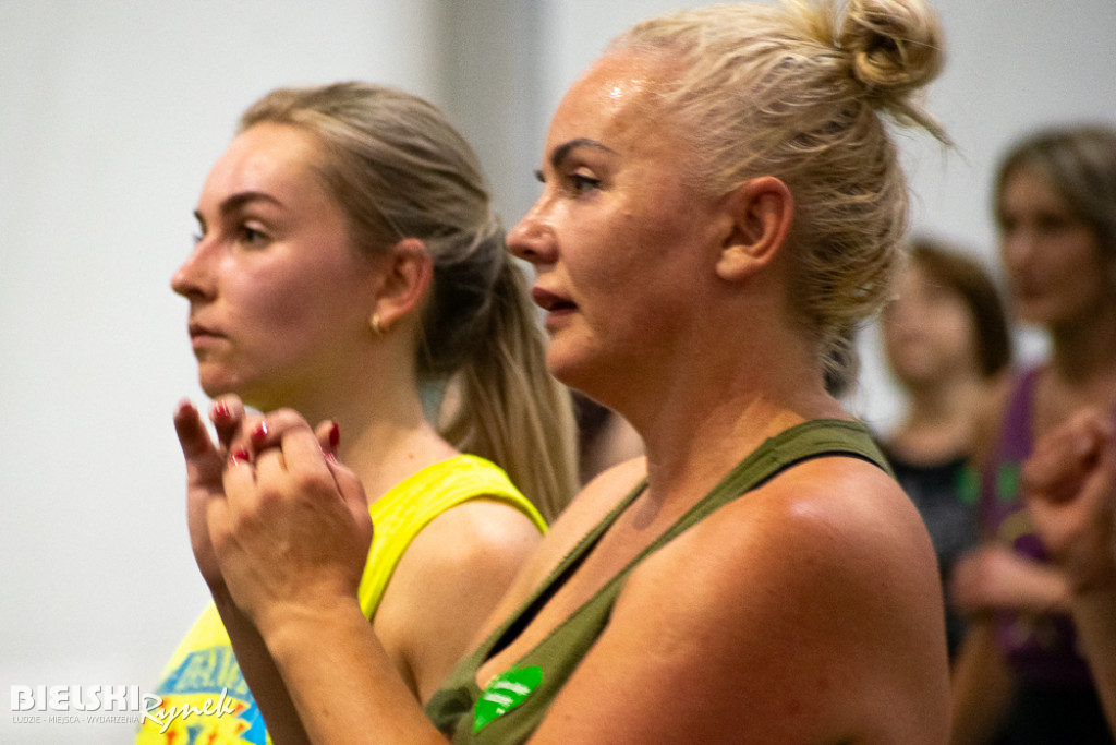 ZUMBA dla Franka Grali w parku Słowackiego