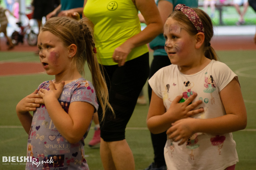 ZUMBA dla Franka Grali w parku Słowackiego