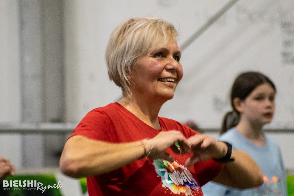 ZUMBA dla Franka Grali w parku Słowackiego