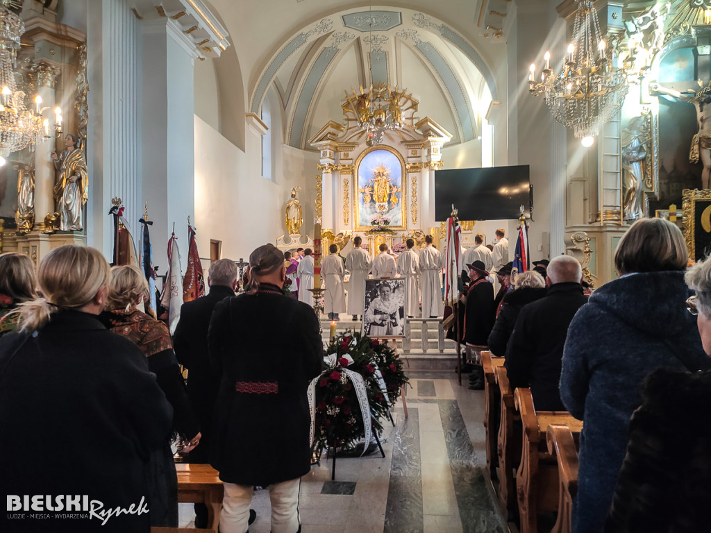 Pogrzeb Ireny Golec w Milówce