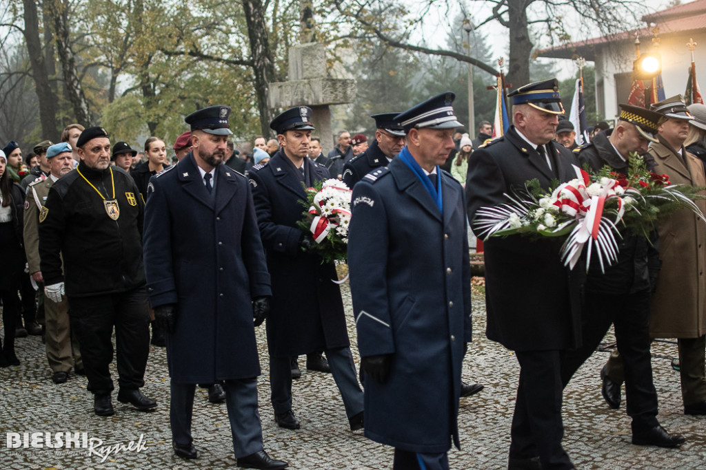 Bielsko-Biała upamiętniło rocznicę odzyskania niepodległości