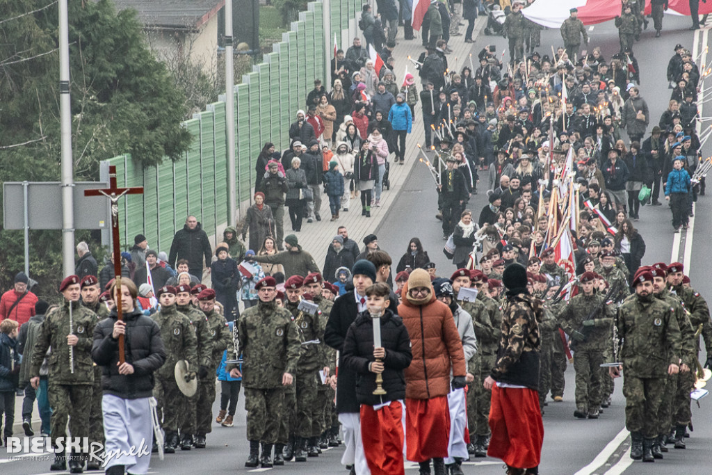 Bielsko-Biała upamiętniło rocznicę odzyskania niepodległości