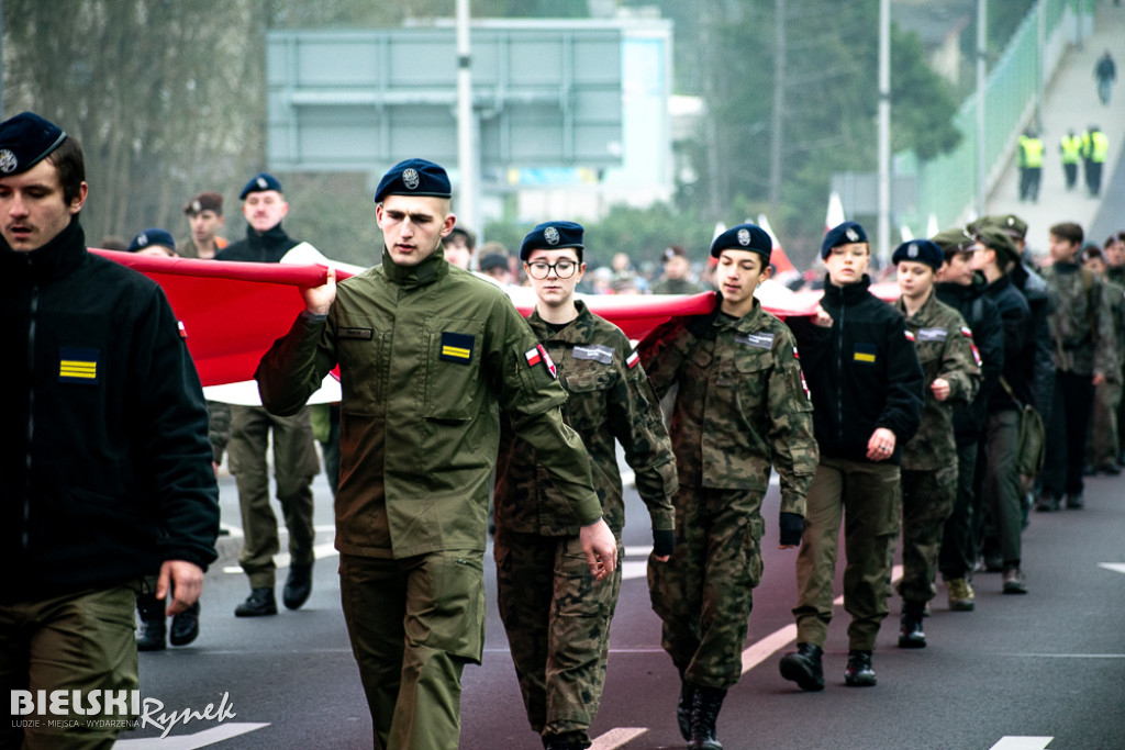 Bielsko-Biała upamiętniło rocznicę odzyskania niepodległości