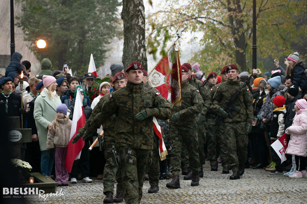 Bielsko-Biała upamiętniło rocznicę odzyskania niepodległości