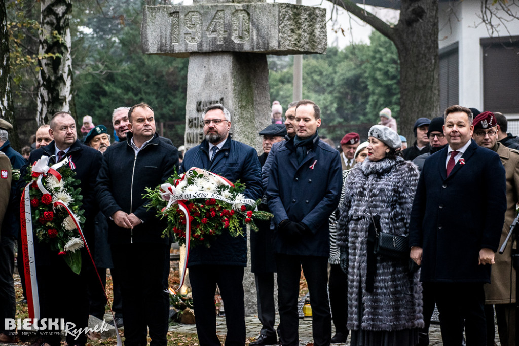 Bielsko-Biała upamiętniło rocznicę odzyskania niepodległości